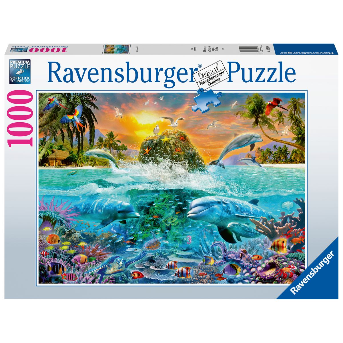 The Underwater Island - 1000pc