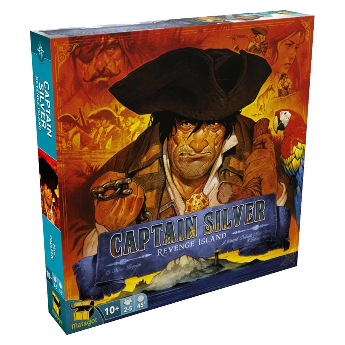Treasure Island Captain Silver - Revenge Island Expansion