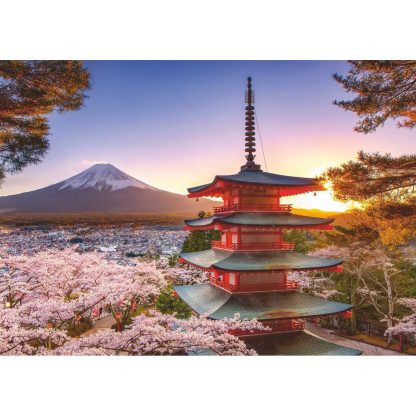 Mount Fuji Cherry Blossom View 1000pc - Image 2
