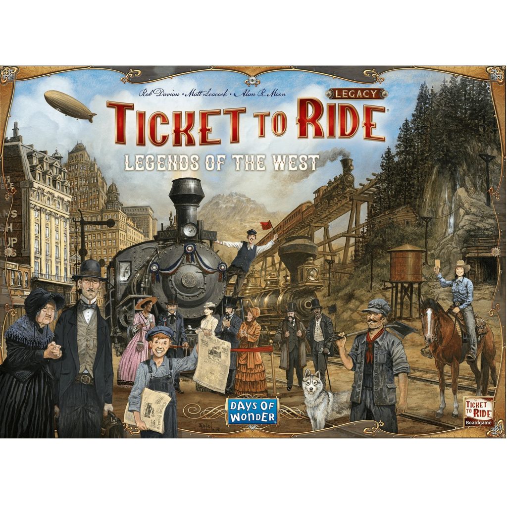 Ticket to Ride Legacy - Legends of the West - Mind Games