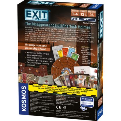 Exit the Game - The Disappearance of Sherlock Holmes - Image 4