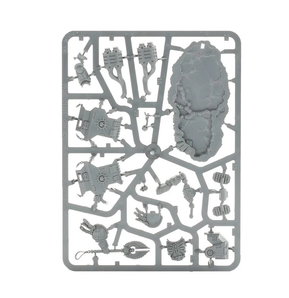 48-31 Space Marines Primaris Chaplain On Bike - Image 5