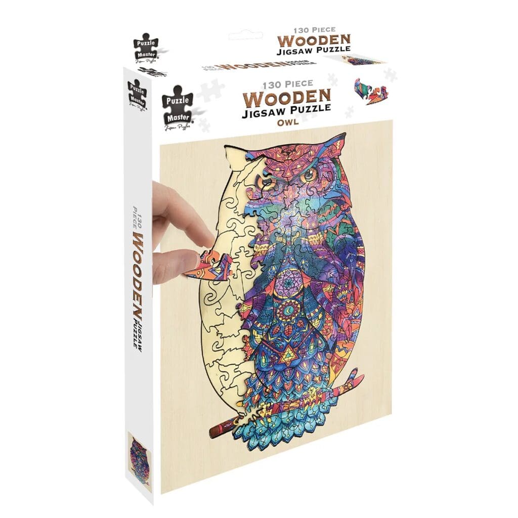 Owl - Wooden Jigsaw Puzzle - Mind Games