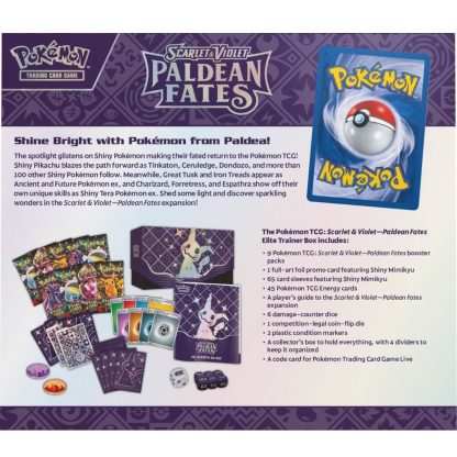 Pokemon - Paldean Fates - Elite Trainer Box - Image 4