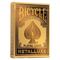 Playing Cards - Single - Metalluxe - Gold