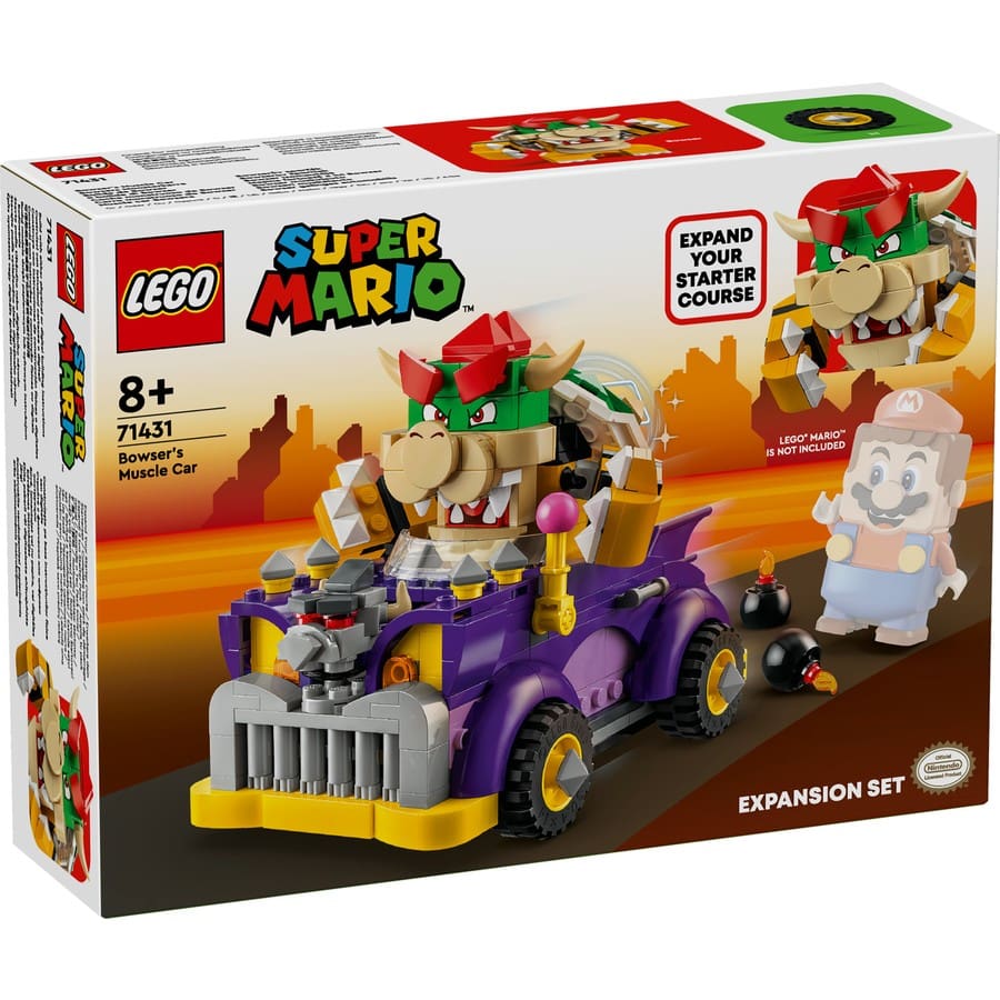 Super Mario - Bowsers Muscle Car Expansion Set