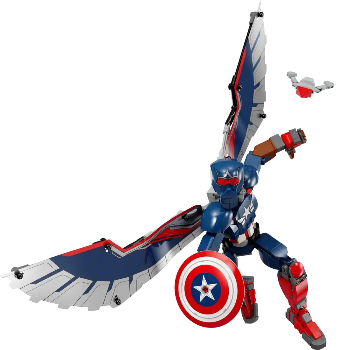 Marvel - Sam Wilson: Captain America - Buildable Figure - Image 3