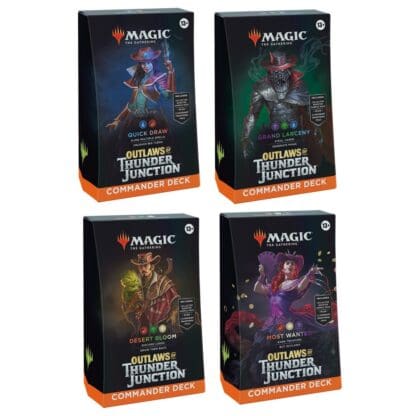 MTG - Outlaws of Thunder Junction - Commander Decks (Set of 4)
