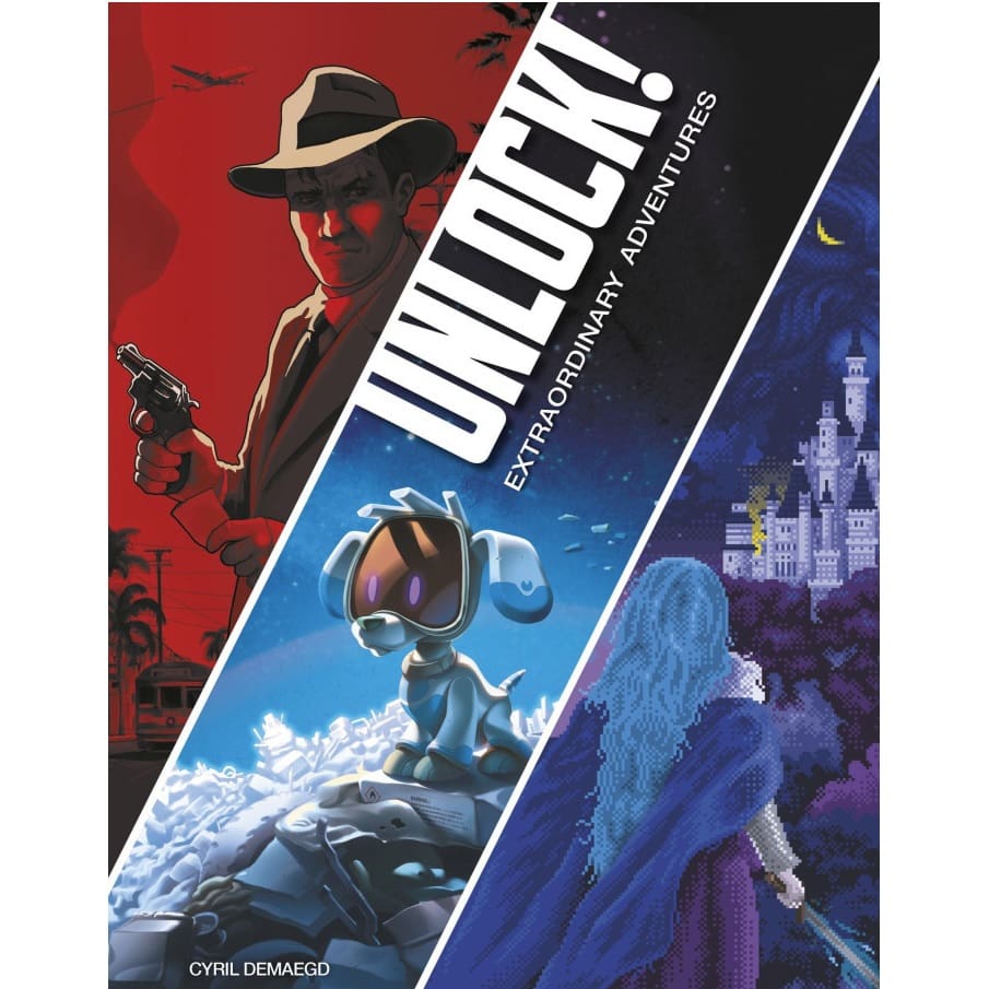 Asmodee Unlock! Extraordinary Adventures – Gioco Da Tavolo Escape Room Con App, 1-6 Giocatori, 10+ Anni, Edizione Italiana