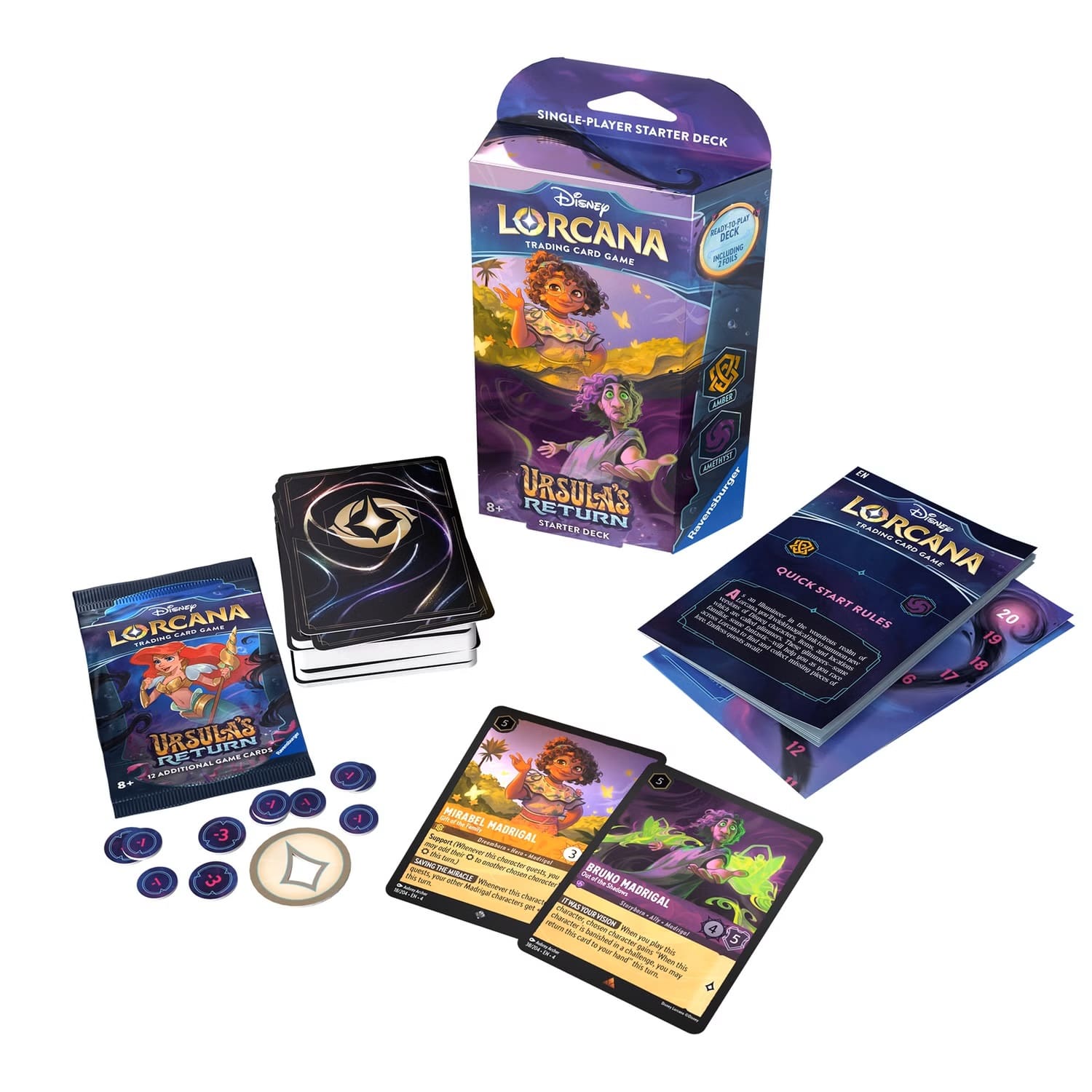 Disney Lorcana - Series 4 - Ursulas return - Starter Deck (Single) - Image 4