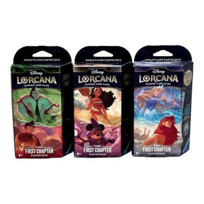 Disney Lorcana - Series 1 - The First Chapter - Starter Deck (Single)
