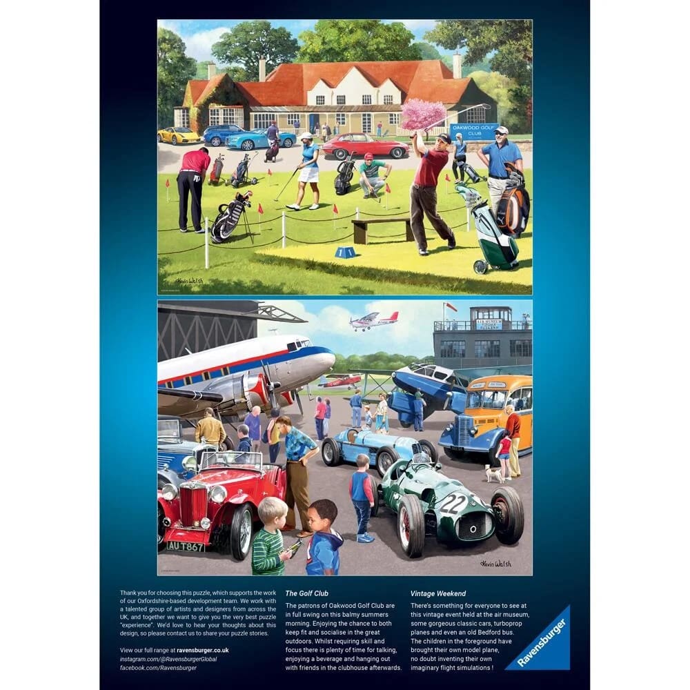 Happy Days No 7 - Favorite Pastimes (Kevin Walsh) 4 X 500pc - Image 3