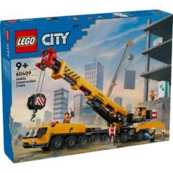 City - Yellow Mobile Construction Crane