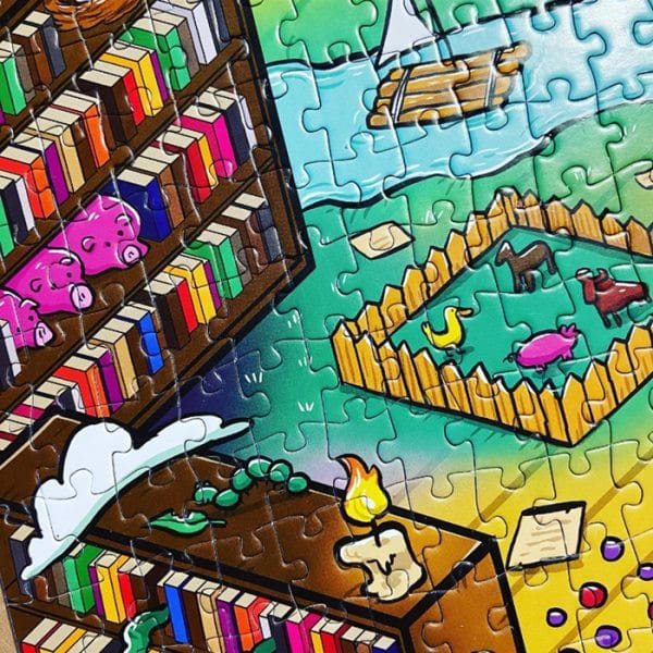 Vizzles The Magic Bookshop Puzzle 1000pc - Image 5