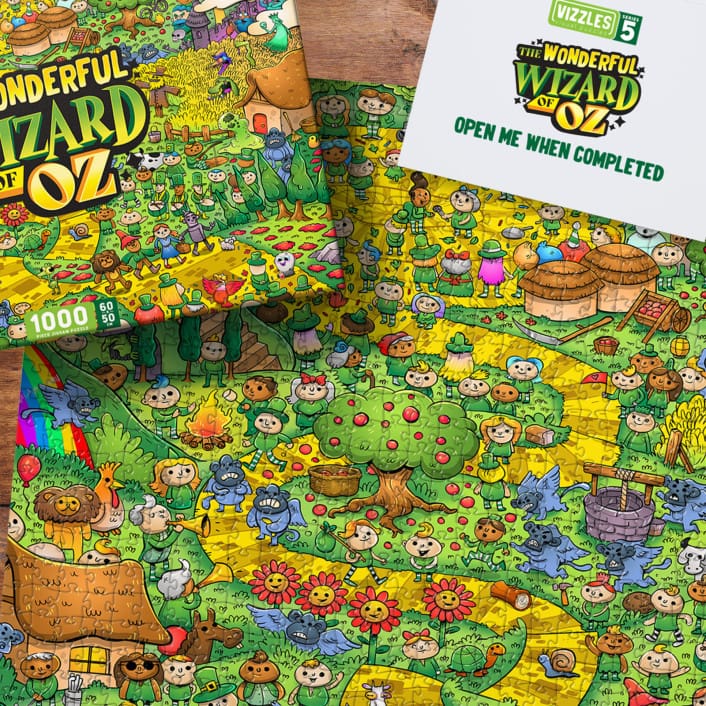 Vizzles The Wonderful Wizard Of Oz 1000pc - Image 3
