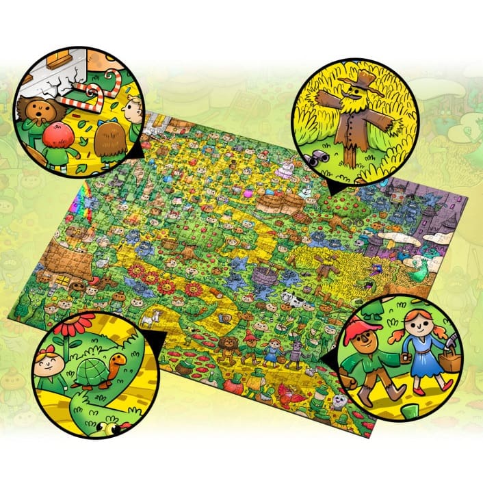 Vizzles The Wonderful Wizard Of Oz 1000pc - Image 4