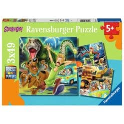 Scooby Doo Puzzle 3x49pc