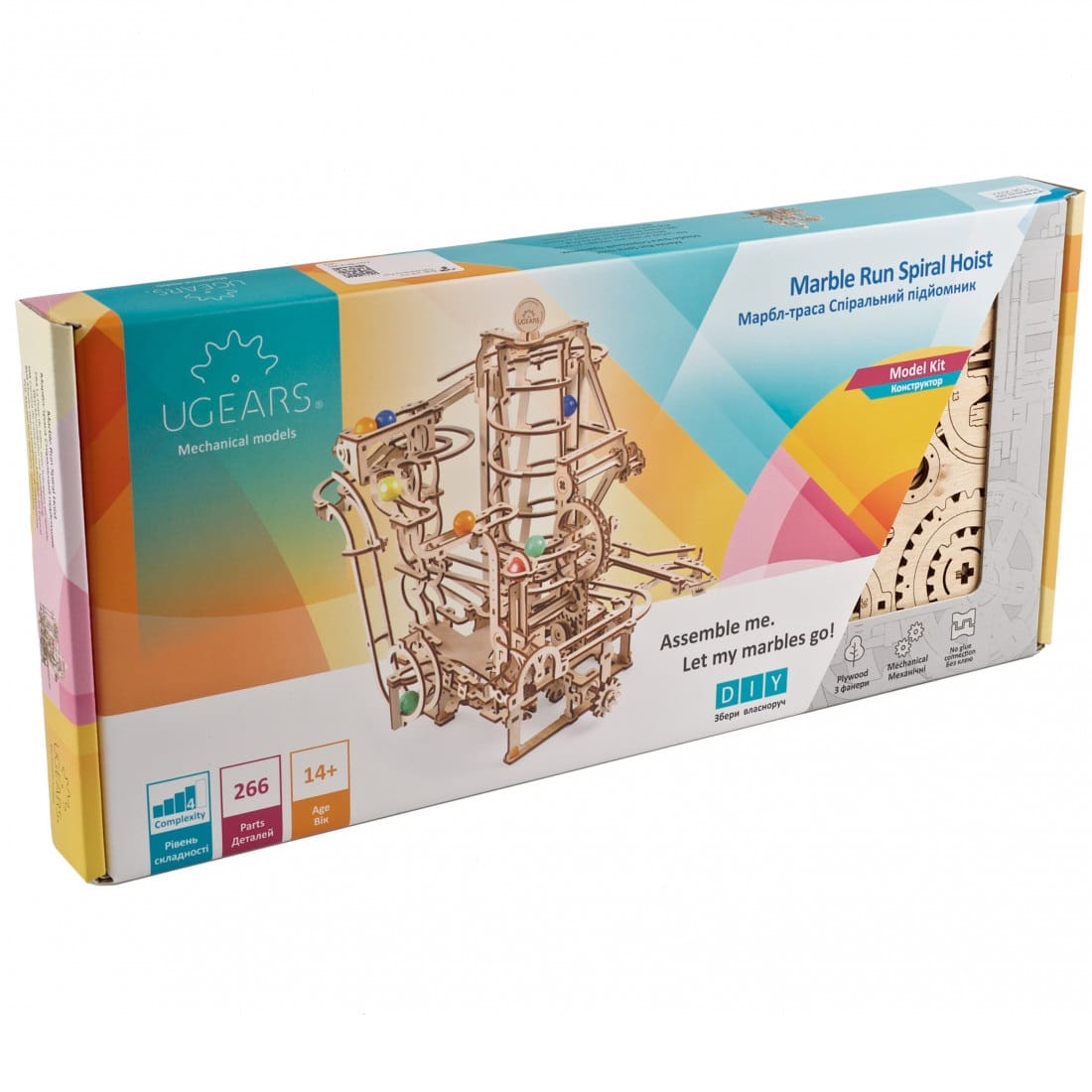 UGears - Marble Run Spiral Hoist
