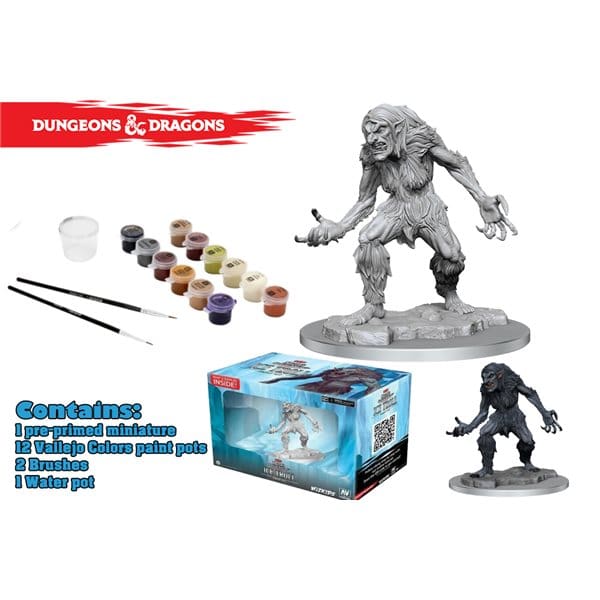 D&D Nolzurs Marvelous Unpainted Miniatures Ice Troll Paint Night Kit - Image 3