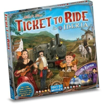 Ticket to Ride - Iberia & South Korea Map Expansion