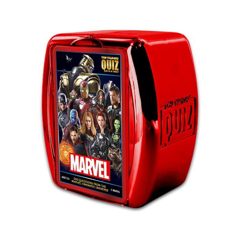 Marvel Cinematic Universe Top Trumps Gioco A Domande Edizione Italiana, Gioco Per Famiglie Dai 6 Anni In Su