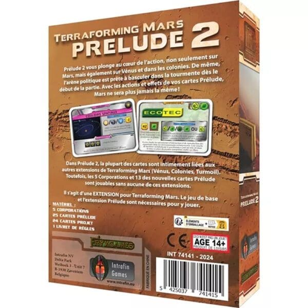 Terraforming Mars - Prelude 2 | Fantàsia Store