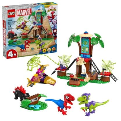 Spidey - Spidey and Gobbys Raptor Battle at Tree House HQ - Image 2
