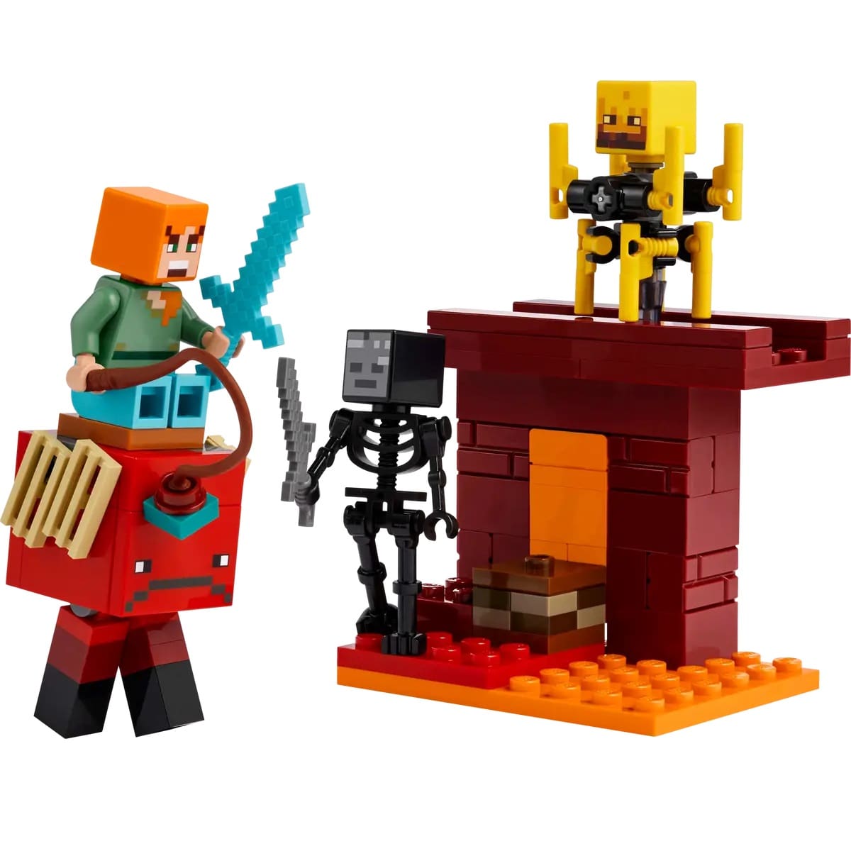 Minecraft - The Nether Lava Battle - Image 3