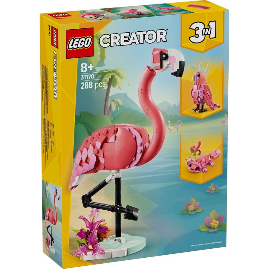 Creator - Wild Animal: Pink Flamingo