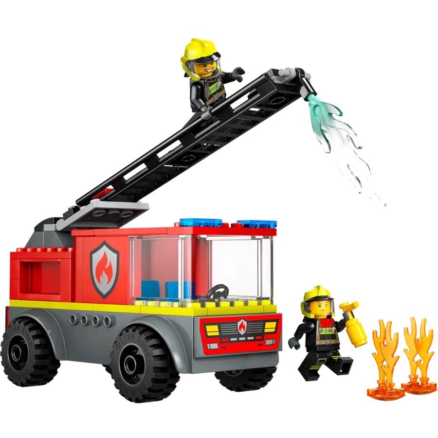 City - Fire Ladder Truck - Image 3