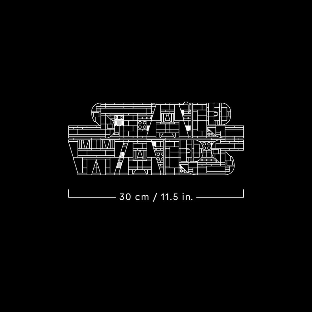 Star Wars - Brick-Built Star Wars Logo - Image 5
