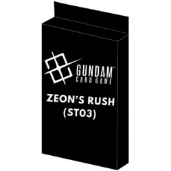 Gundam Card Game: Starter Deck - Zeons Rush [ST03]