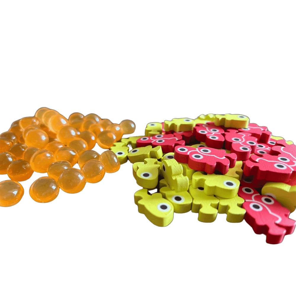 Finspan Upgrade Pack (Wooden Tokens & Squishy Eggs)