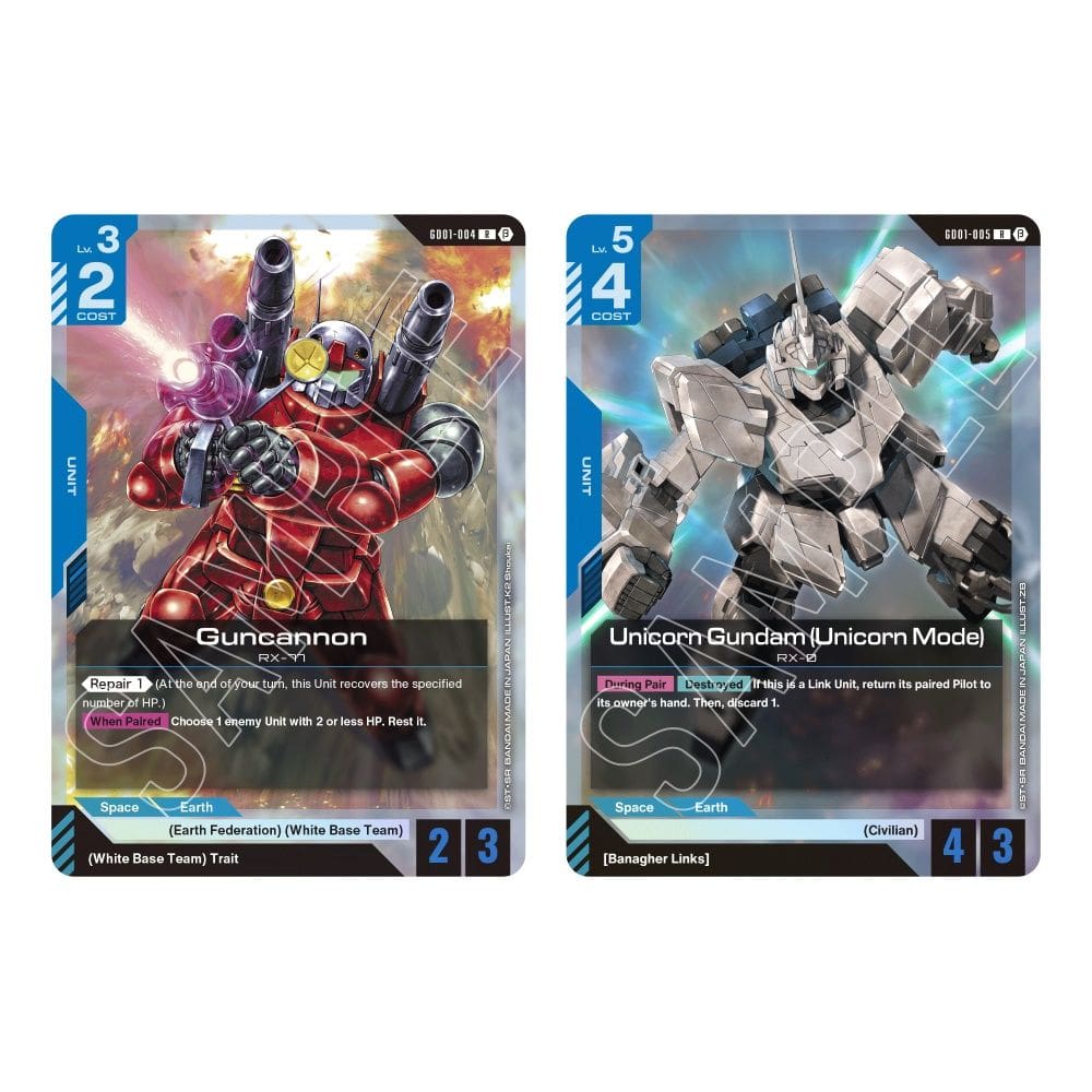 Booster Pack - Newtype Rising GD01 - GUNPLA SA