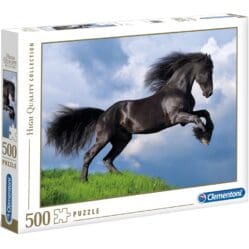 Fresian Black Horse - 500pc