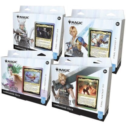 MTG - Final Fantasy - Commander Decks - Collector Edition (Set of 4)