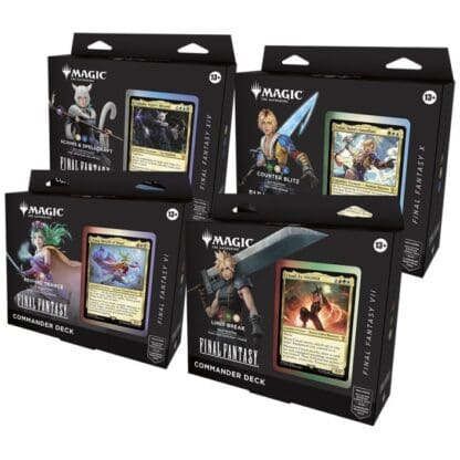 MTG - Final Fantasy - Commander Decks (Set of 4)