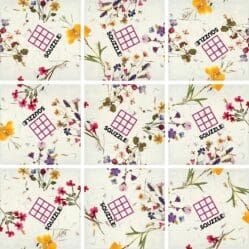 Squzzle Puzzle Pressed Flowers