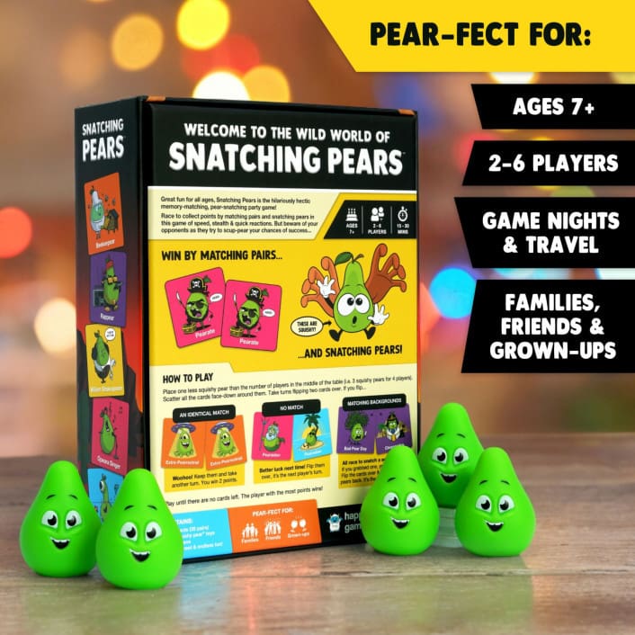 Snatching Pears – The Mad Memory-Matching Pear-Snatching Party Game - Image 3