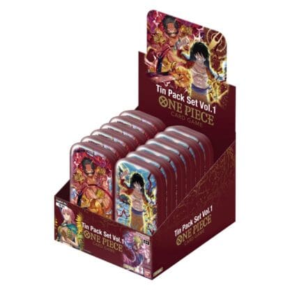 One Piece Card Game - Tin Pack Set Vol. 1 [TS-01] (Display) - Image 2