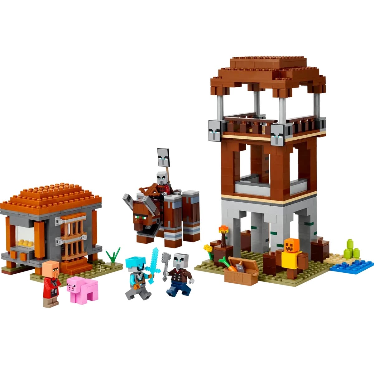 Minecraft - The Pillager Outpost and Ravager - Image 3