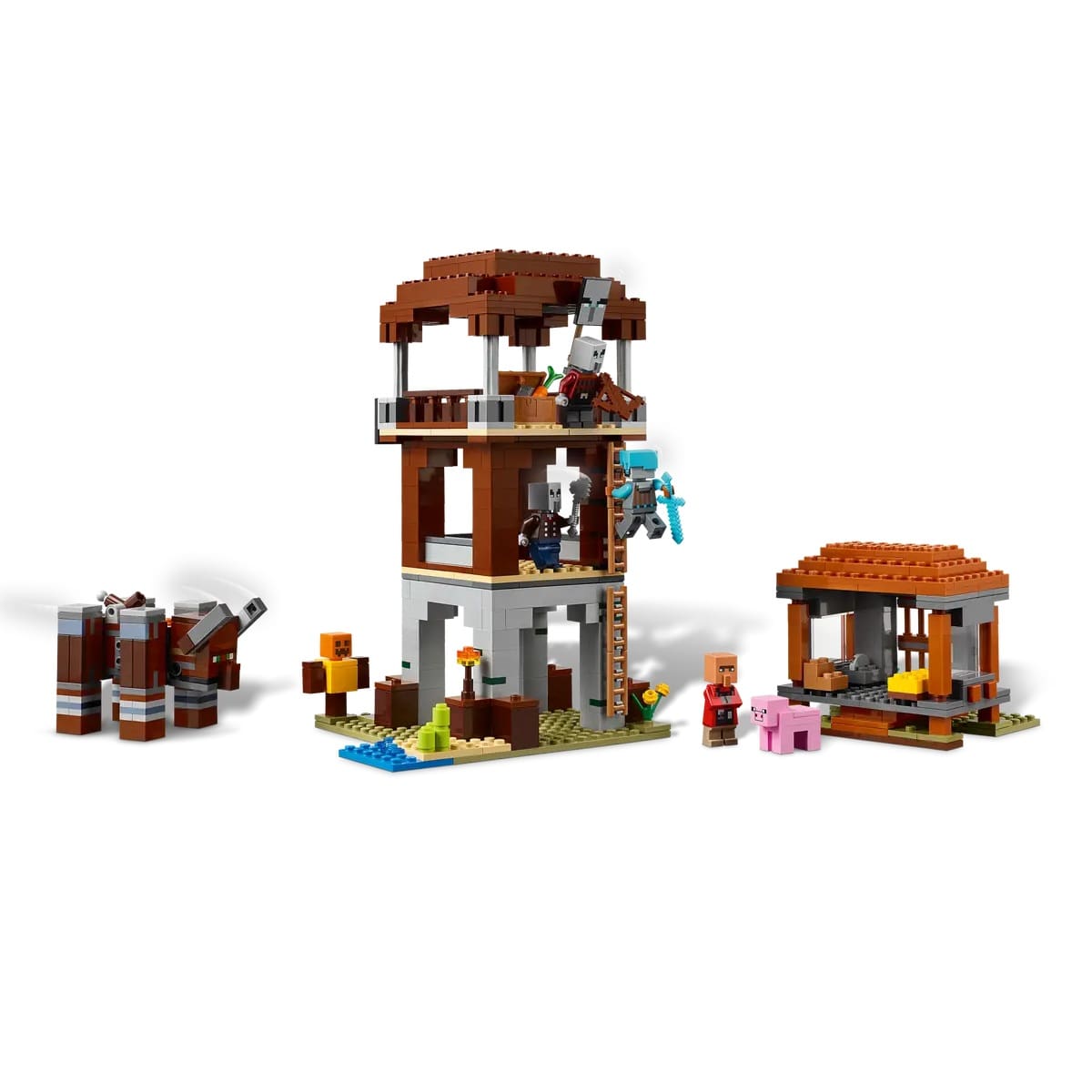 Minecraft - The Pillager Outpost and Ravager - Image 4