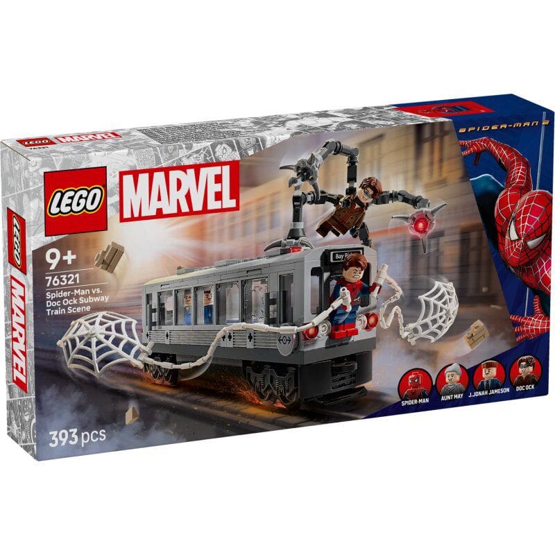 Marvel - Spider-Man vs. Doc Ock Subway Train Scene