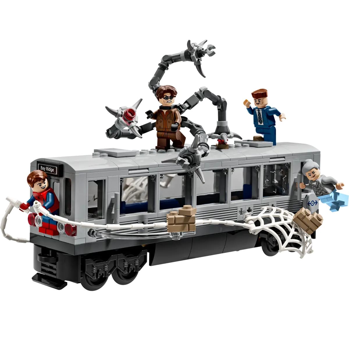 Marvel - Spider-Man vs. Doc Ock Subway Train Scene - Image 3