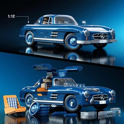 Mattel Brick Shop - Hot Wheels - Mercedes-Benz 300 SL - Image 6