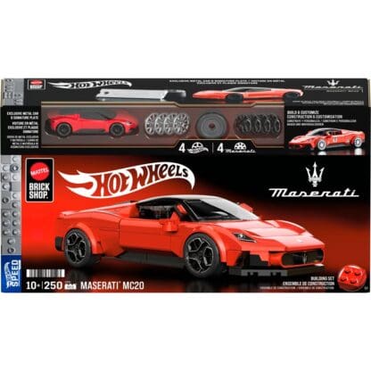 Mattel Brick Shop - Hot Wheels - Maserati MC20 - Image 3