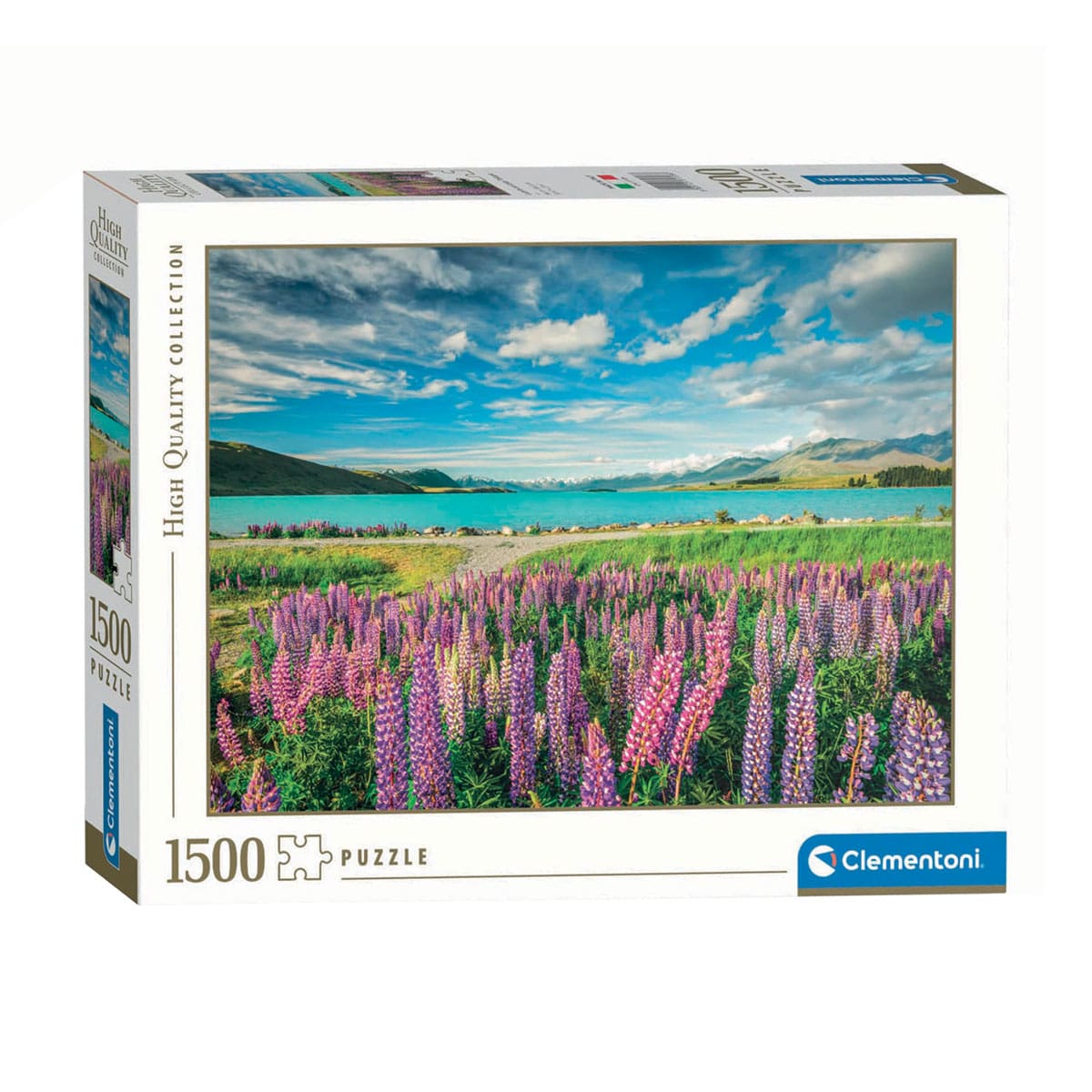 Lupins at Lake Tekapo - 1500pc