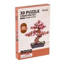Classical 3D Wooden - Sakura Bonsai