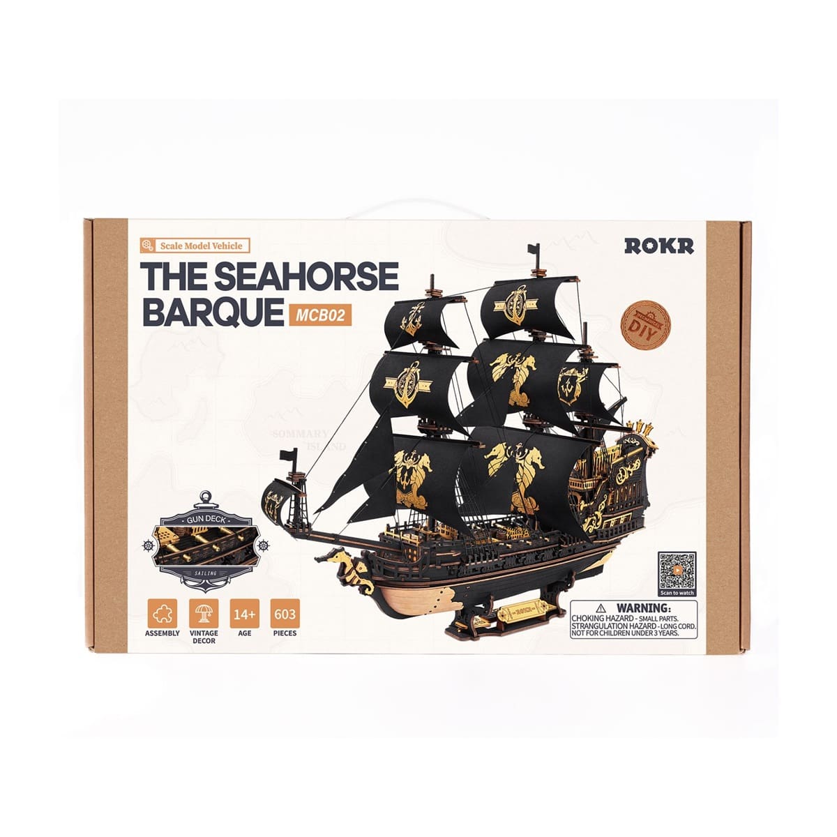 ROKR Seahorse Barque