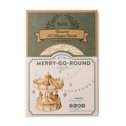 Classical 3D Wooden - Merry Go Round